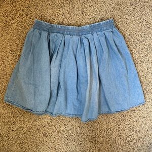 Wet Seal Blue Skirt